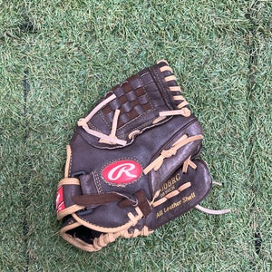 Used Rawlings Highlight Series Right Hand Throw Pitcher's Baseball Glove 10"