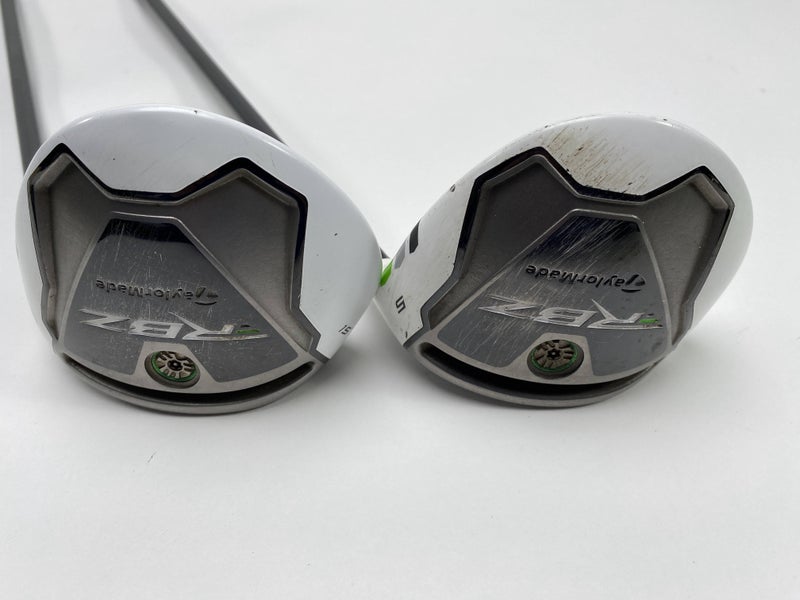 TaylorMade RocketBallz 3 & 5 Fairway Wood Set 15* 18* Matrix XCON-5 Stiff RH
