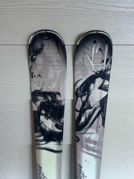 K2 Potion 76 Ti Women's Rocker Downhill Skis 156 cm Marker ER3 10