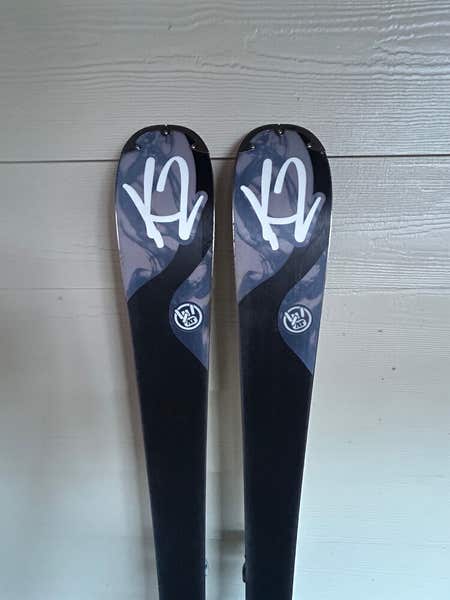 K2 Potion 76 Ti Women's Rocker Downhill Skis 156 cm Marker ER3 10