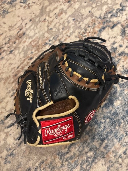Used Right Hand Throw 33" Heart of the hide Catcher's Glove