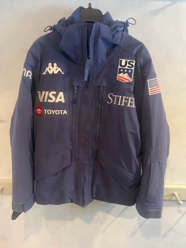 Kappa US Ski Team Insulated Jacket, Blue-Size L