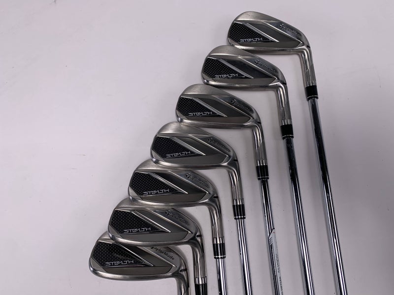 TaylorMade Stealth Iron Set 5-PW+GW KBS Max MT 85g Regular Steel Mens RH