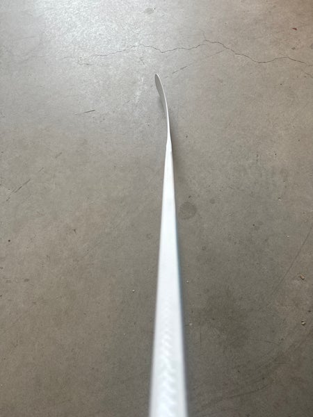 50 Flex P92 Junior Right Hand  White Ft Ghost-Styled Blacked Hockey Stick