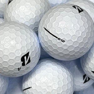12 White Premium AAA Bridgestone E12 Contact Used Golf Balls