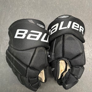Black Used Junior Bauer Vapor X3.0 Gloves 13"