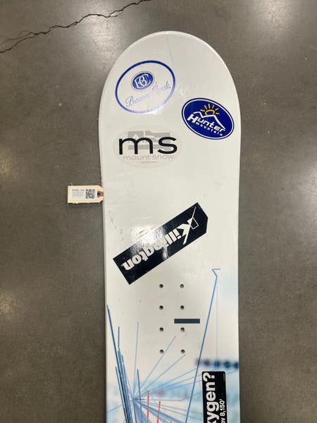 156cm Ride Cue Series Snowboard Without Bindings (Used