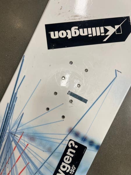 156cm Ride Cue Series Snowboard Without Bindings (Used