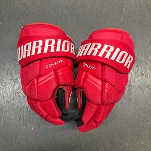 Red Used Junior Warrior Covert QRE4 Gloves 12"