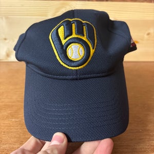 Milwaukee Brewers Used One Size Fits All Hat
