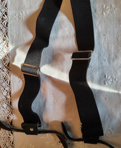 Eurosport Hockey - Traditional Suspenders Stock black weave
