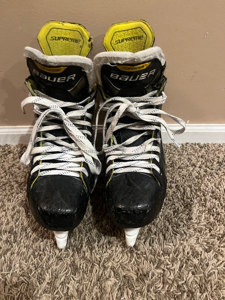 Used Bauer 7.5 Supreme 3S Hockey Skates