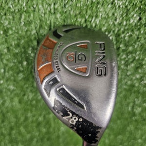 Ping G10 28 6H 6 Hybrid TFC 129 Graphite Soft Regular Senior Flex RH 38.5"