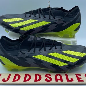 Adidas X CRAZYFAST Injection.1 FG Soccer Cleats Black Yellow IG0670 Men’s Sz 12 NWT