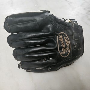 Vintage Louisville Slugger Baseball Glove | Black Leather | Ready to Play