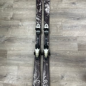 Used Women's HEAD  Elegant One  Skis With LR 9.0 Bindings- 156cm