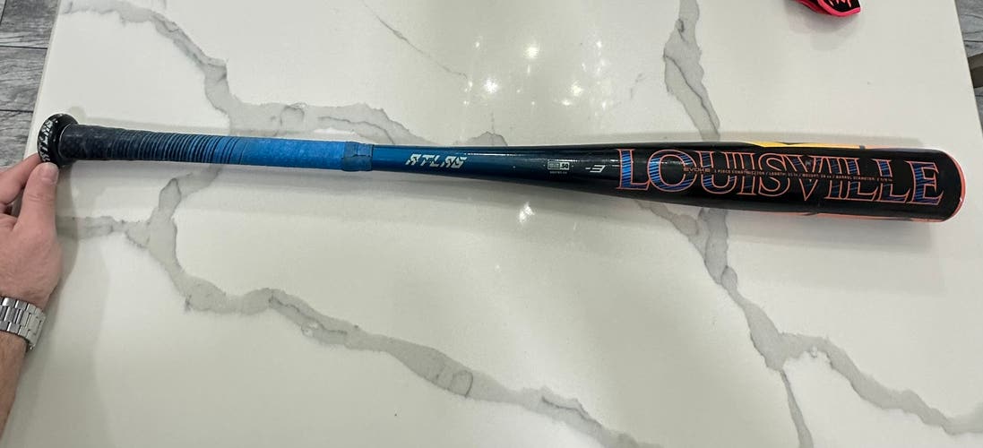 Used 2024 Louisville Slugger BBCOR Certified Alloy 28 oz 31" Atlas Bat