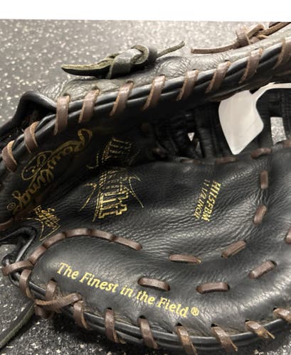 Used Rawlings Right Hand Throw First Base H115 Baseball Glove 11.5"