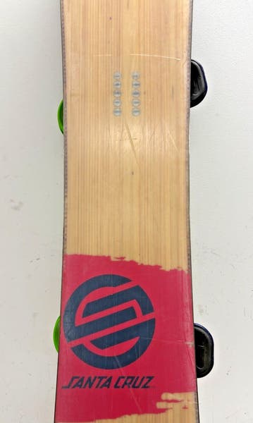 RARE Santa Cruz 168cm Wide Twin-Tip Big/All-Mountain Snowboard