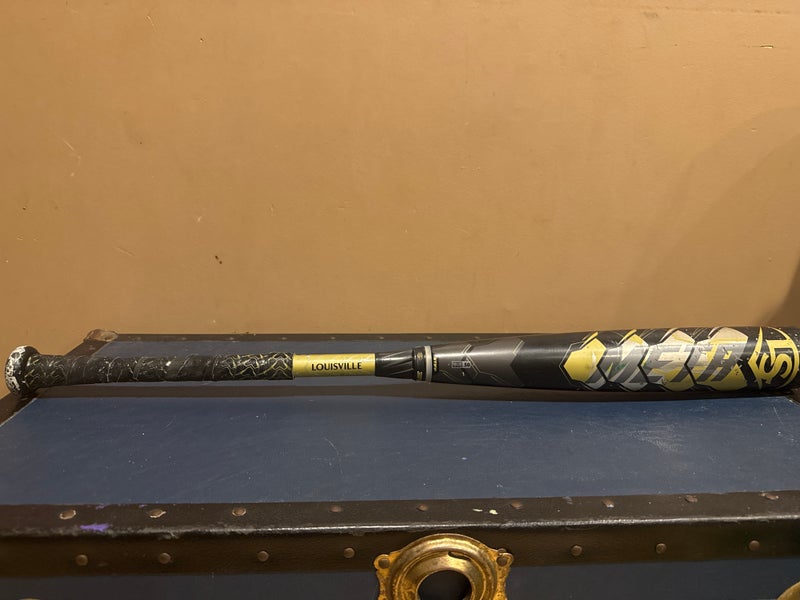 Used 2021 Louisville Slugger BBCOR Certified Composite 28 oz 31" Meta Bat