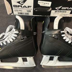 Used 2024 Graf G755 Pro Hockey Skates Regular Width 12