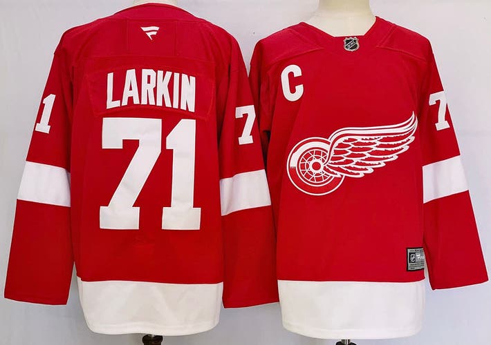 Dylan Larkin Detroit Red Wings Fanatics Home Breakaway Jersey size 52