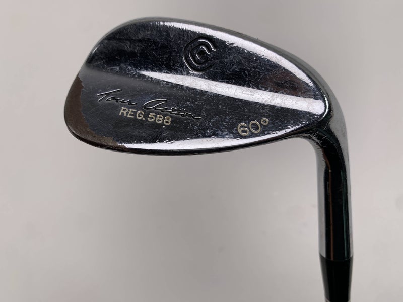 Cleveland 588 Chrome Lob Wedge 60* Wedge Steel Mens RH Midsize Grip