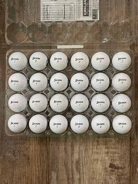 24 Srixon Z-Star Golf Balls - 5A MINT CONDITION ONLY