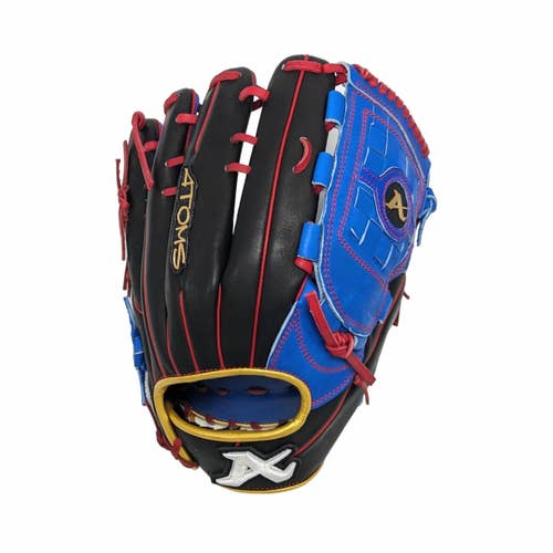 New 12.25" Atoms Baseball Glove, RHT Made in Japan, from Tereda Leather