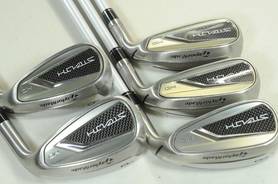 TaylorMade Stealth HD Ladies 6-PW Iron Set Right Ascent 45g Graphite # 184747