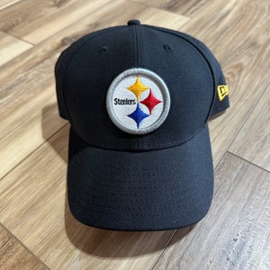New Era 59 Fifty Pittsburgh Steelers Wool Fitted Hat, Black, 7 3/4