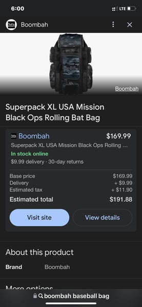 Blue New Large/Extra Large Boombah