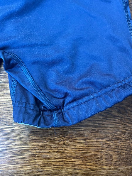 Nike Team Issued UConn Huskies Wrestling Singlet Men’s Size S CAA Blue White Nike Team Issued UConn