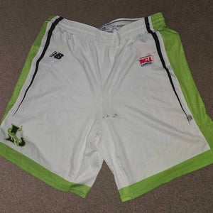 New York Lizards Game Worn Used New Balance MLL Lacrosse Shorts 2020 XL