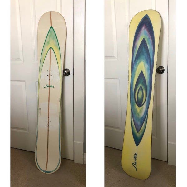 ボード BURTON - BURTON SHANNON DUNN 144cm 1997 Vintage Burton Shannon Dunn Women's Snowboard Angel