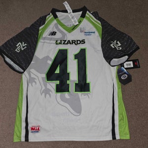 NWT Rock Stewart 2020 New York Lizards Game Issued MLL Lacrosse Jersey Large