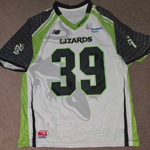 Tommy Wright New York Lizards 2020 Game Worn MLL Lacrosse Jersey