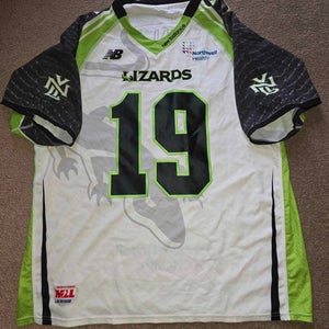 Bobby Duvnjak New York Lizards 2020 Game Worn MLL Lacrosse Jersey