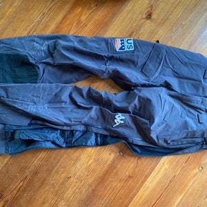 Black Unisex Large  Ski Pants