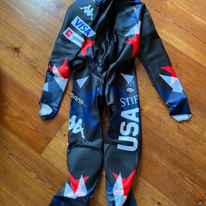 New Us Ski Team Padded Ski Suit FIS Legal Large