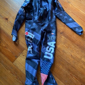 Used Kappa Us Ski Team Large  Ski Suit FIS Legal