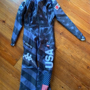 Kappa Us Ski Team Speed Suit Used Large FIS Legal