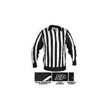 New SP Pro Referee/Linesman Jersey with Black Mesh Sleeve Inserts Size 50