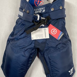 NEW Warrior Covert QRE 3 Pants, Navy Blue, Senior Medium