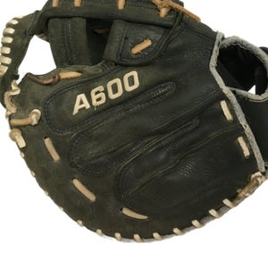 Used Wilson Right Hand Throw Catcher's A600 Baseball Glove 33"