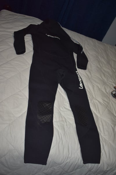 Lemorecn 3/2mm Wetsuit, Black, Medium