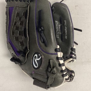 Rawlings Right Hand Throw Infield Sure Catch Baseball Glove 12.5"