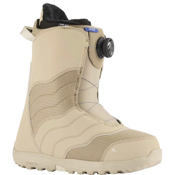 burton brown mint snowboard boot Women's BOA 2024 adjustable lacing lets you fine tune the fit and feel to match the day Burton Mint BOA Snowboard Boot