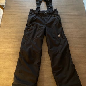 Spyder ski pants with suspenders kids size 12