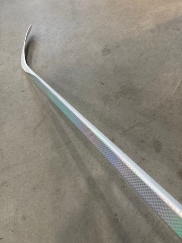 60 Flex P92 New Intermediate Left Handed "Pro Stock White Bauer Proto-R Style" Hockey Stick